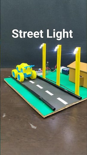 Automatic Street Light Project|| Science Working Project #street #streetlighting #streetlights #iot