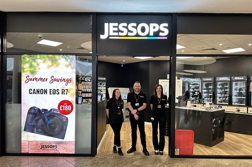 Camera retailer Jessops reopens its doors in Meadowhall