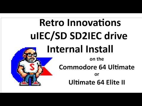 uIEC/SD Internal SD2IEC for the Commodore 64 Ultimate and Ultimate 64 Elite II