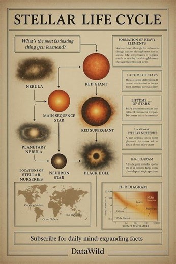 Stellar Life Cycle: The Cosmic Journey of How Stars Are Born and Die 🌟🌌