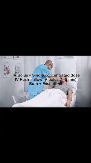 IV Push vs IV Bolus | Don’t Get Confused Again! #nursingstudents #nurseeducators