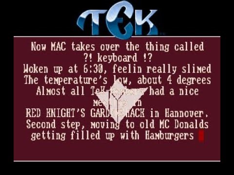 The Electronic Knights - CeBit 1993 Meeting Intro / Amiga Demoscene Music