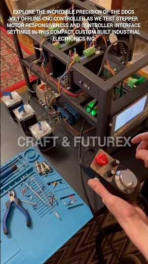 Testing the DDCS V3.1 Standalone CNC Controller. #ytshorts
