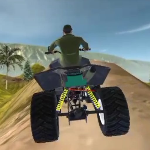ATV Offroad Stunt Driving: Dangerous Quad Bike Challenge