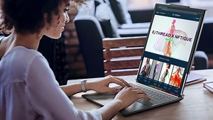 Lenovo launches notebook with roll-out OLED screen