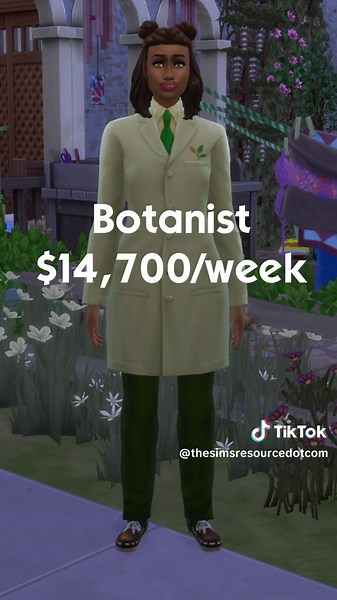 TOP 5 highest paying Sims 4 careers 💸💸💸 #sims4 #simstok | sims 4