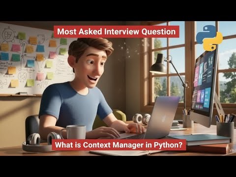 what is Context Manager in python | __init__ with Most asked interview Question