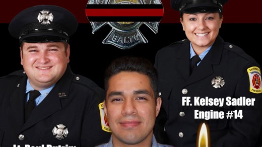 3 firefighters dead, 1 critically injured in southwest Baltimore fire