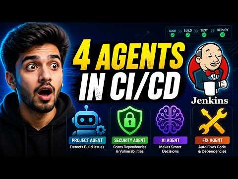“I Built a Self-Healing CI/CD Pipeline with AI 🤯 | Multi-Agent DevOps System”