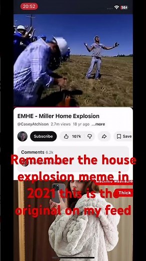 House explosion meme original