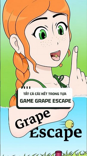 All Endings in Grape Escape #games #gaming #GrapeEscape