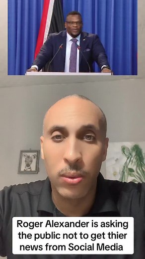 Roger Alexander is asking the public not to get thier news from Social Media #trinidadandtobago🇹🇹 | Chance Vision Productions