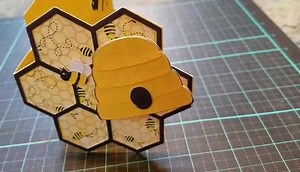 14 reactions · 8 comments | Just finished this cute little card for my friend using the beehive file | Little Scraps of Heaven Designs | Facebook