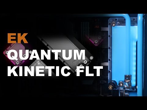EK Quantum Kinetic FLT - Water Cooling Reservoir and Pump