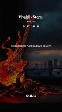 "Fire Storm" / Summer Storm / L’estate - Vivaldi sympho hard rock AI cover