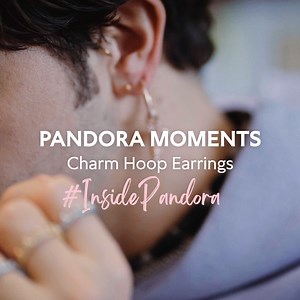 5.1K views · 46 reactions | Our new Charm Hoop Earrings were designed as a versatile new way to style your charms. #WearItWithPandora Take a closer look: https://go.pandora.net/3jsFZC1 | Pandora | Facebook