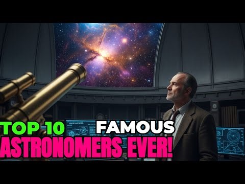 TOP 10 Most Famous Astronomers EVER! (From Copernicus to Hubble)