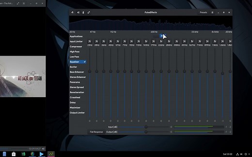 GNOME 3.28 | Linux音效软件 PulseEffects App 3.2.1