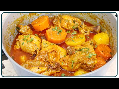 FRANGO COZIDO SIMPLES COM BATATAS | Nandu Andrade