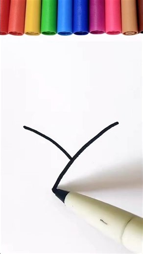 how to draw corn form letter Y #shorts #drawing #corn