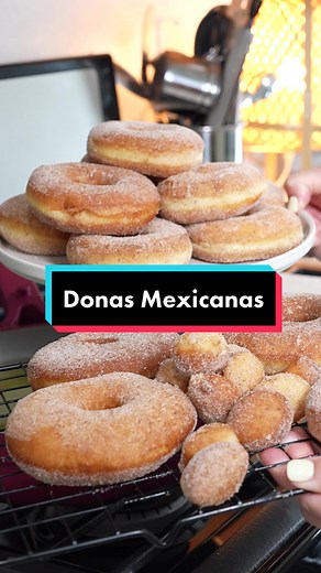 #donascaseras just like the panaderia, SOFT N FLUFFY, you will be surprised how easy it is to make them at home, here is how ☺️🍩 #grandmarecipes #CVSPaperlessChallenge #pandulce #donasmexicanas #donas #doughnutrecipe #foodie #pan