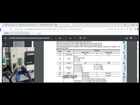 MITSUBISHI PLC Modbus FX3U 485ADP-MB & FX3U 485-BD dual Card Configuration Programming #mitsubishi