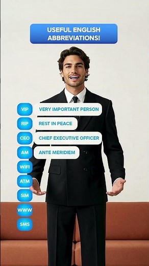 Vocabulario en Inglés: 9 Abreviaturas Útiles 🗣️