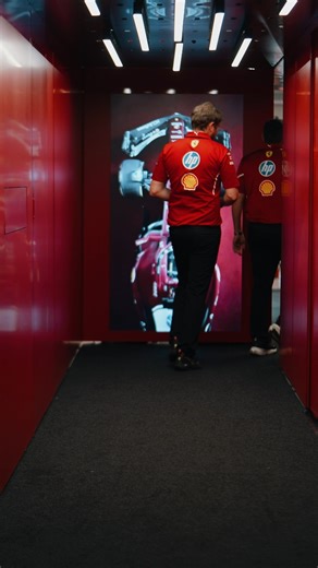 All go in the garage 👊🇶🇦 | Scuderia Ferrari HP
