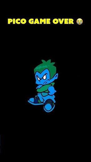Pico Game Over Animation 😭 (FNF Shootin' Remake)