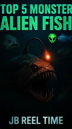 TOP 5 FISH That Look TOO ALIEN to Be Real! 😱👽🐟 #shorts