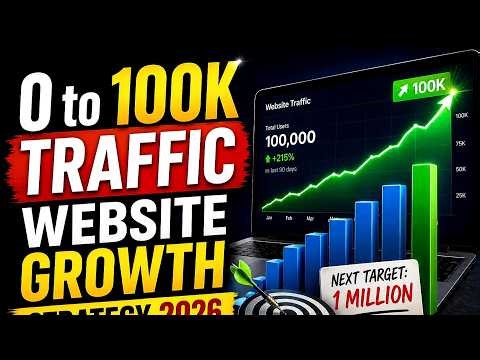 0 to 100K Traffic Website Growth Strategy 2026