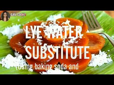 LYE WATER SUBSTITUTE FOR COOKING KUTSINTA AND OTHER KAKANIN