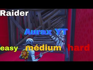 Map édit raider easy, médium et hard