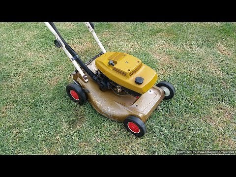Quick Fix on a Vintage Victa Mower