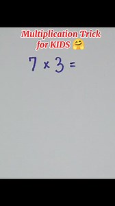 35K views · 404 reactions | For Kids Multiplication Tricks 珞 #learning #mathtricks | Mathtuto | Facebook