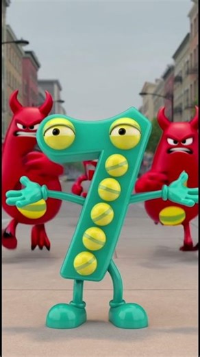 Endless Numbers 3D Fun 7, #endlessnumbers