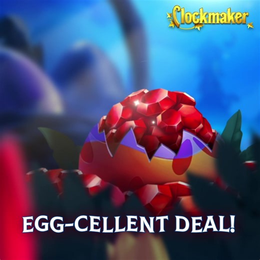 ✨ Ready to crack open some incredible deals? [https://8ek7.short.gy/fb] Easter is a time for celebration, and there's no better way to celebrate than with our amazing sale! Hop into the game now and treat yourself to some goodies. 💝 | Clockmaker