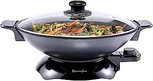 Chef Wok Non-Stick Skillet Black