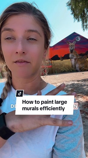 Efficient Techniques for Painting Large Scale Murals