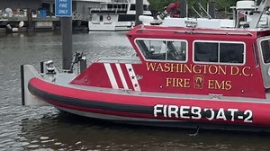 Man dies after being rescued from Potomac River near the Key Bridge in DC