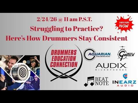 Struggling to Practice? Here’s How Drummers Stay Consistent!