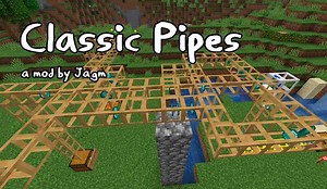 Classic Pipes Mod para Minecraft 1.21.11 y 1.20.1 | MineCrafteo