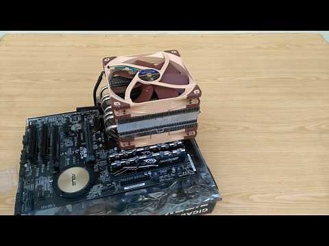How To Install Noctua NH-C14S With Dual NF-A14 Fans