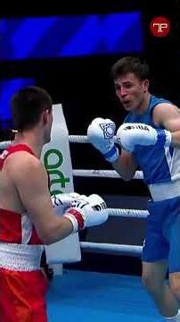 Turkmenistan's powerhouse boxer Hursand Imankuliýew enters the ring!