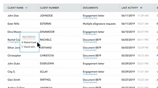 Lacerte - eSignature Demonstration