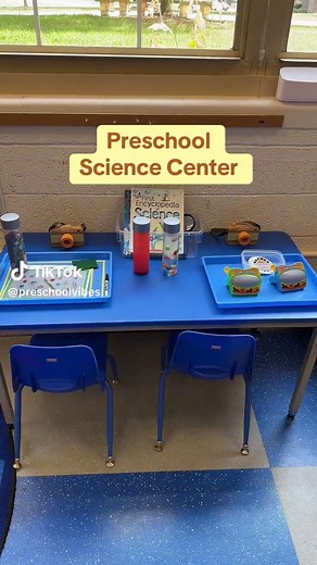 This week at our preschool science center, we're exploring a variety of sensory and observational tools. We feature custom sensory bottles made from Voss water bottles, filled with a mixture of approximately 50% water and 50% corn syrup for captivating visual effects. Additionally, our kaleidoscope cameras offer dazzling visual experiences, while our science viewers come with insertable cards that allow children to explore insects, animals, and ocean life up close. We've also included an iSpy se