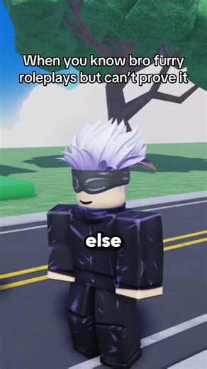 When you know bro is a furry… #roblox #troll