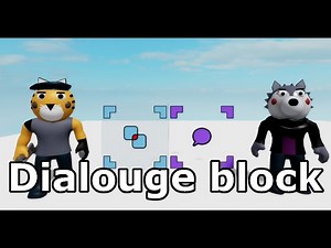 How to use dialogue blocks in the new piggy build mode update