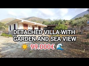 3 BEDROOMS DETACHED-VILLA WITH GARDEN AND SEA VIEW 99.000€