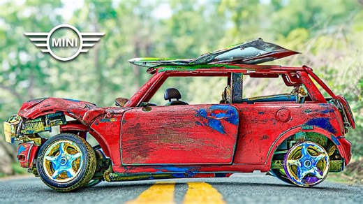 【修复】Restoration Abandoned Mini Cooper《看修复，会解压》